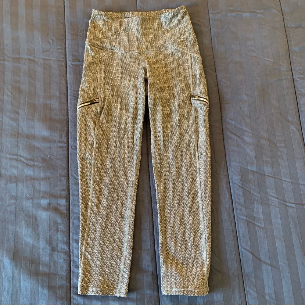 Vintage Athleta Leggings with Zipper Pockets Size XXS - Picture 3 of 9